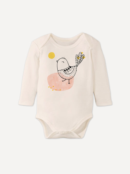 Kiki der Spatz | Babybody langarm