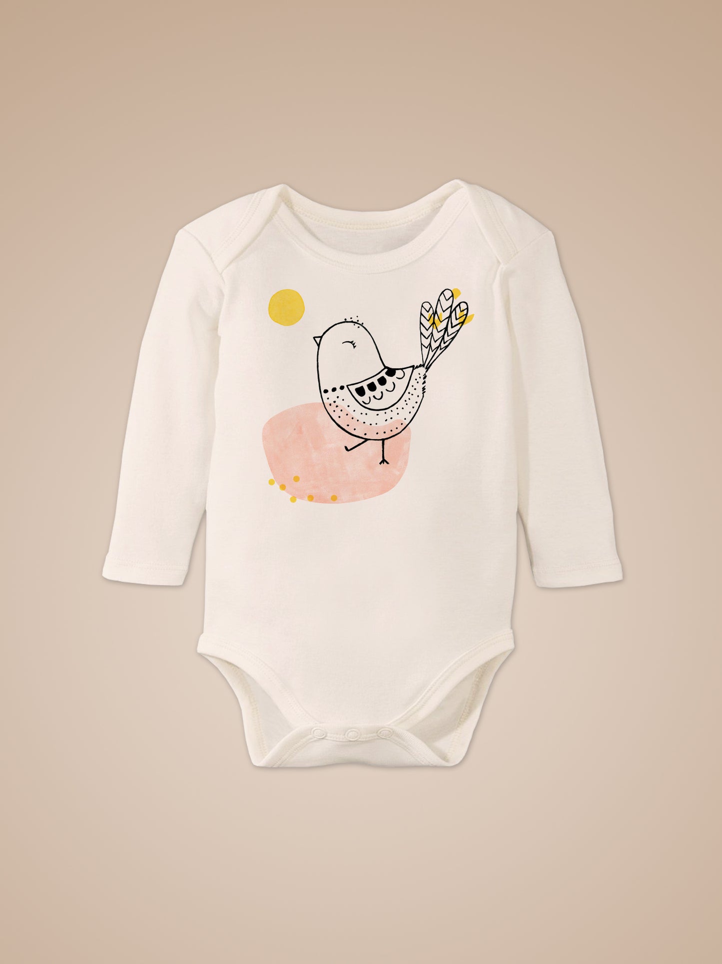 Kiki der Spatz | Babybody langarm