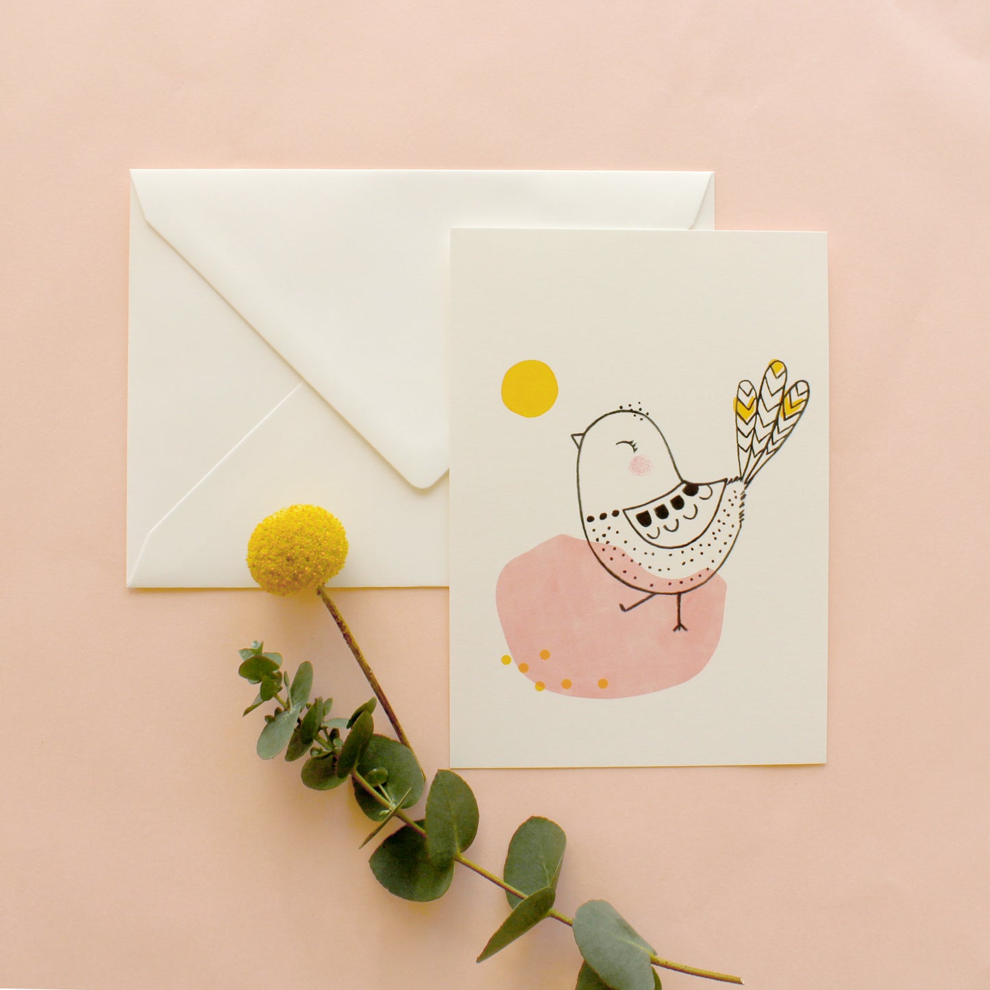 Kiki the Bird | Greeting card