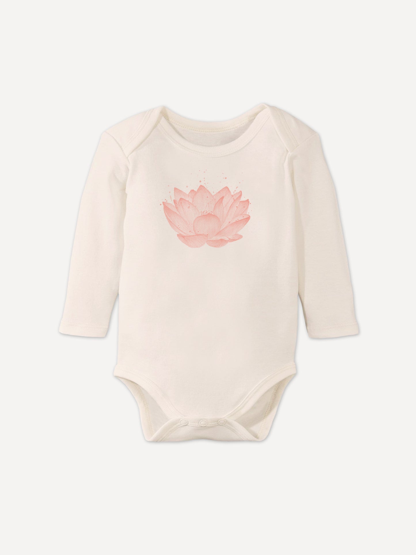 Pink Lotus | Long-sleeved bodysuit