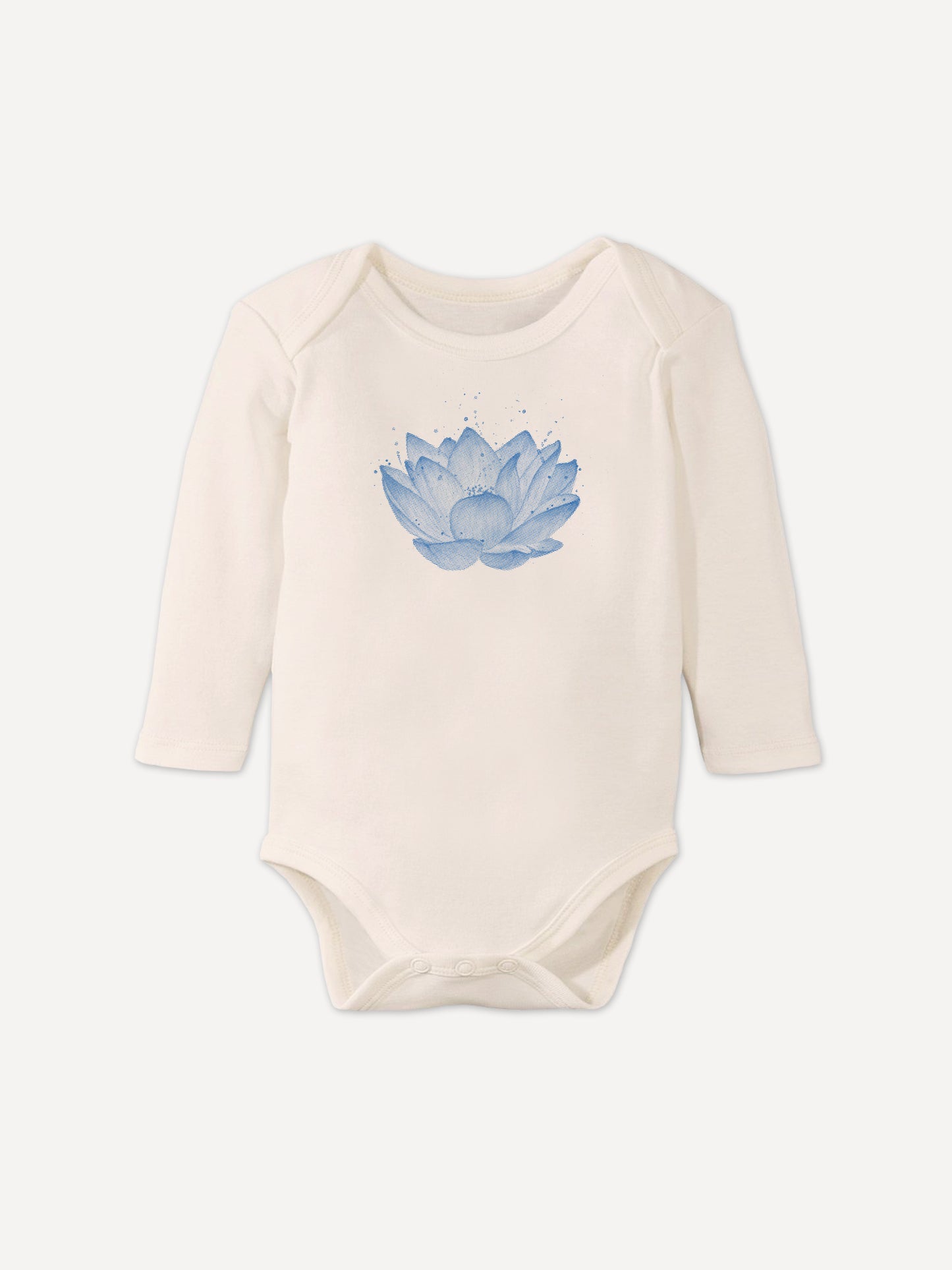 Lotus blau | Winterbody langarm