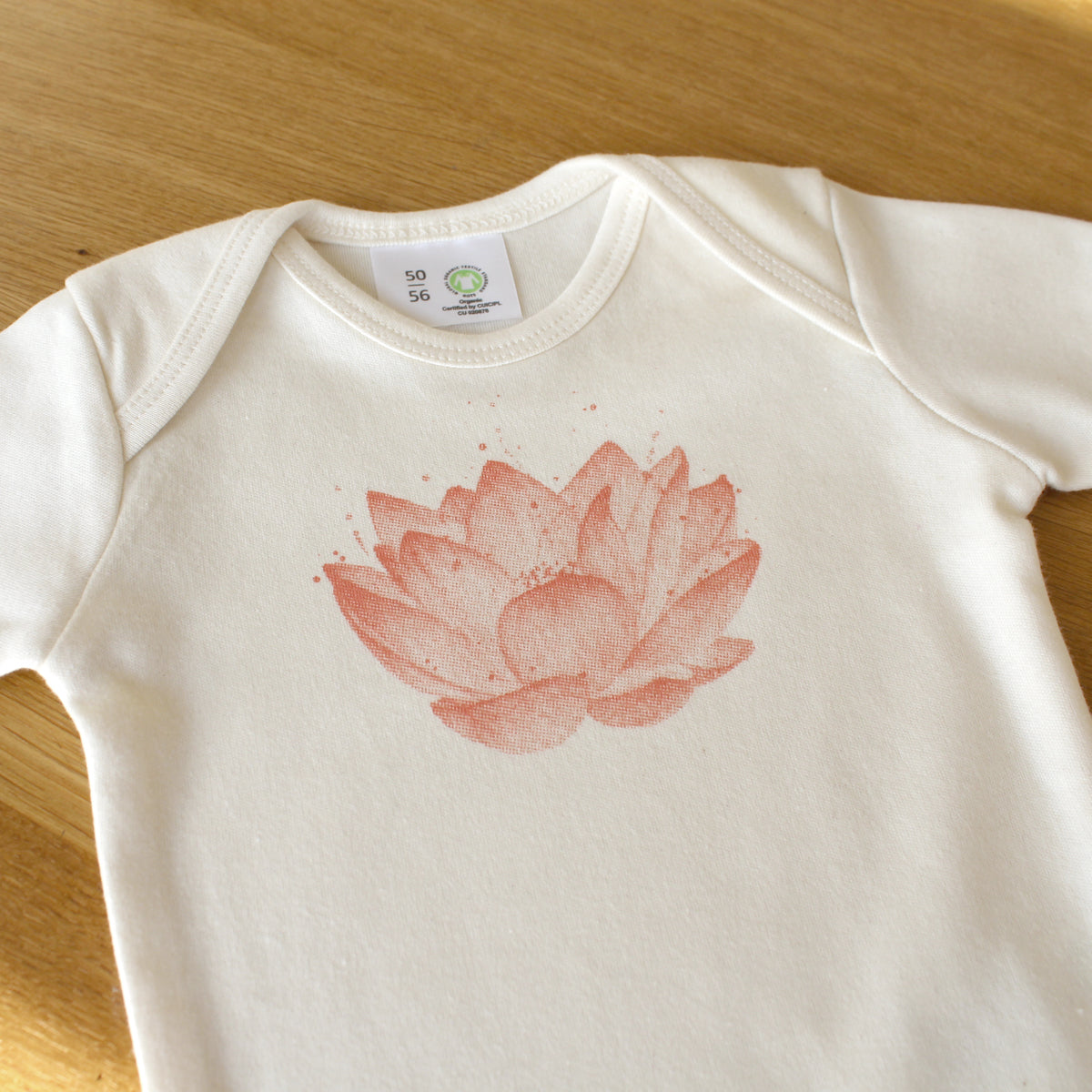 Pink Lotus | Long-sleeved bodysuit