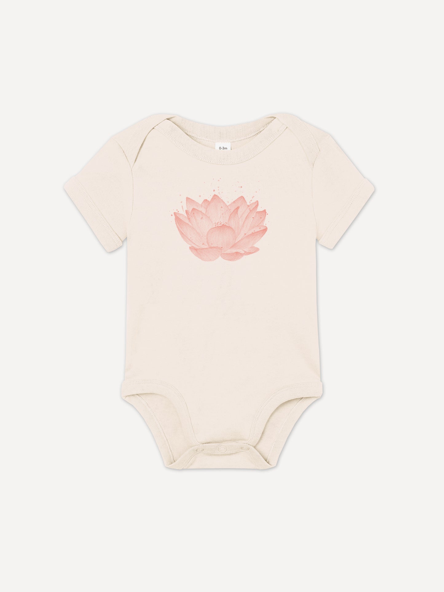 Pink Lotus | Bodysuit for newborns