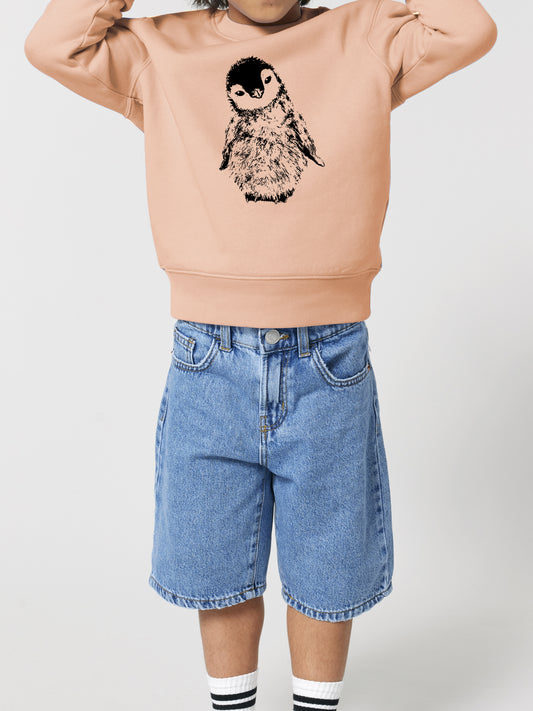 Pip the Penguin | Peach Summer Sweater