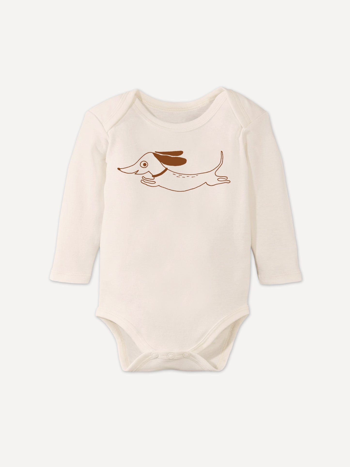 Rudi the Dachshund | Long-sleeved bodysuit