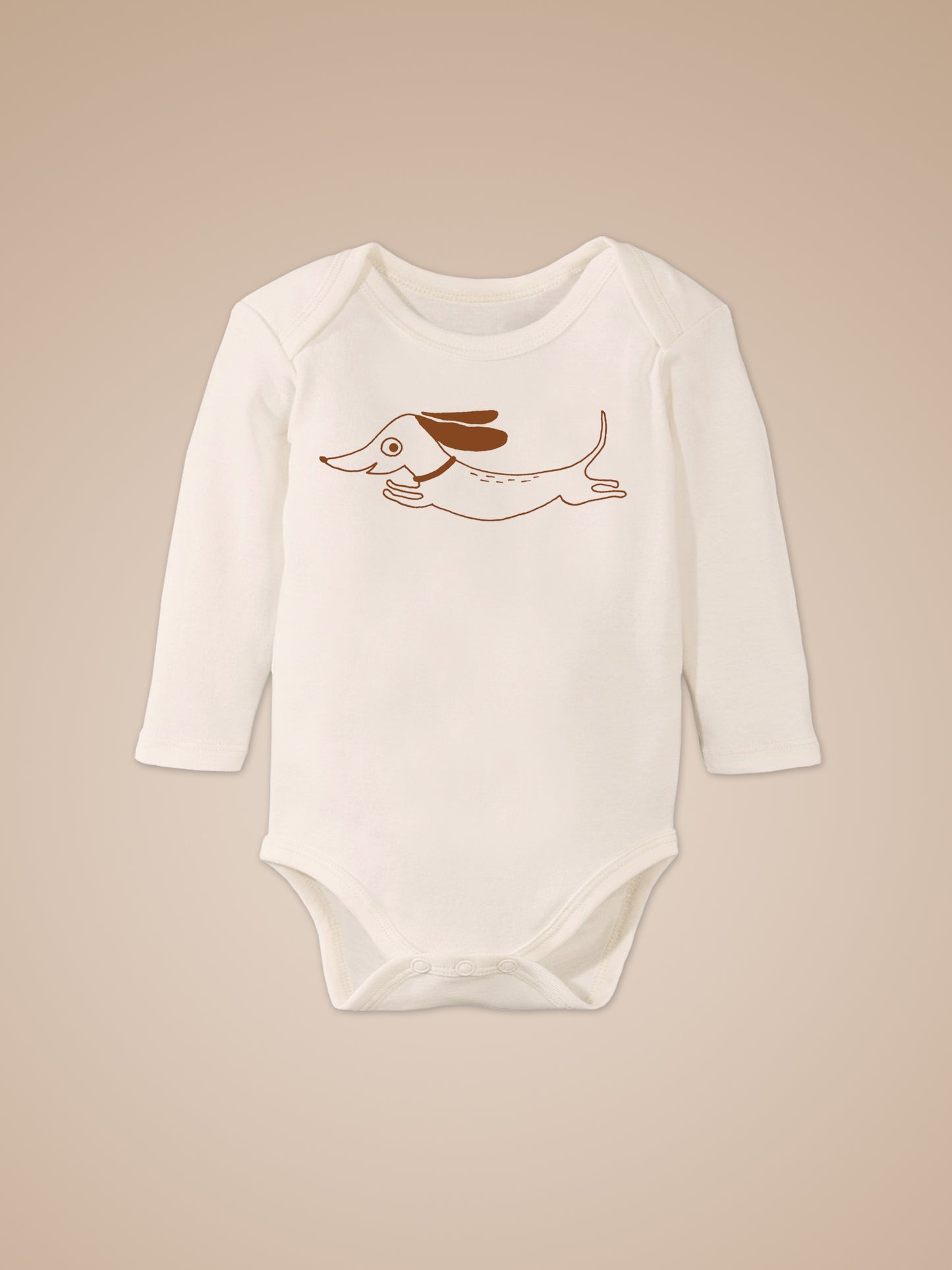 Rudi the Dachshund | Long-sleeved bodysuit