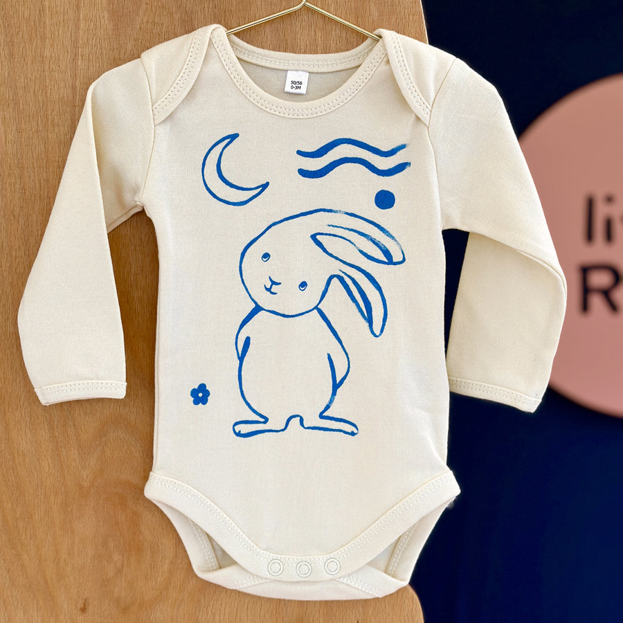 Moon Bunny | Long-sleeved bodysuit