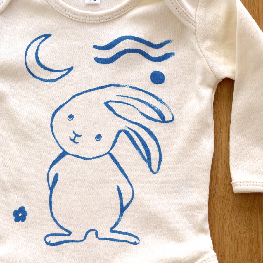 Moon Bunny | Long-sleeved bodysuit