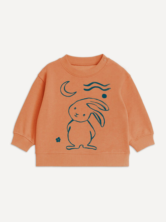 Mondhase |  Peach Sweater 6 Monate-3 Jahre