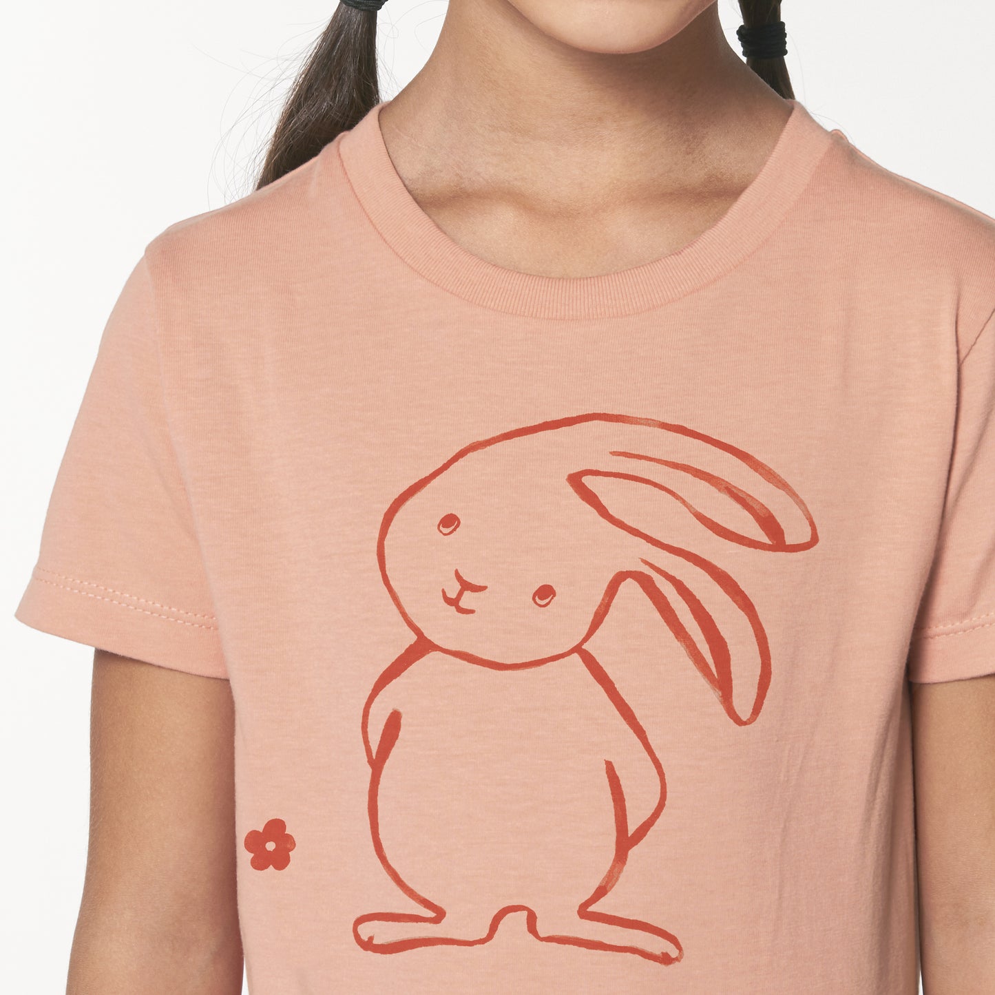 Rabbit | T-Shirt peach