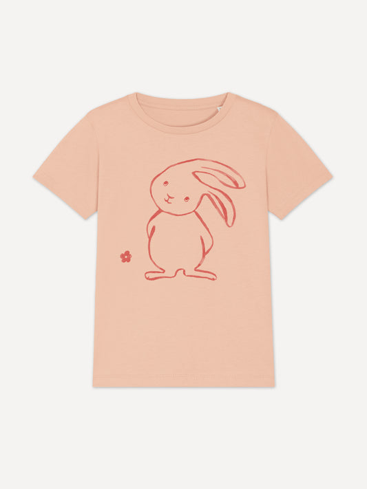 Rabbit | T-Shirt peach