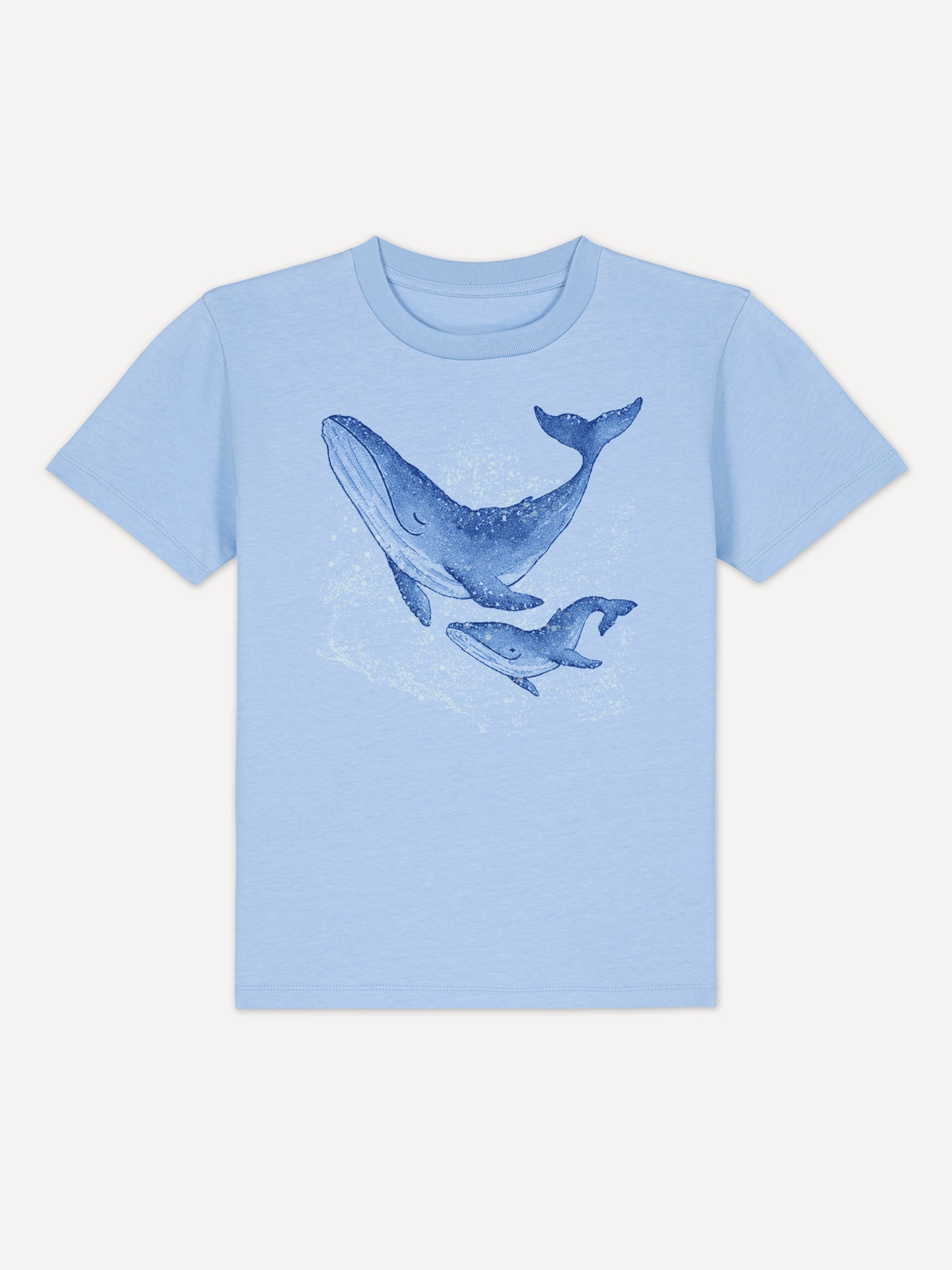 Wale 'GLOW IN THE DARK' | T-Shirt blau