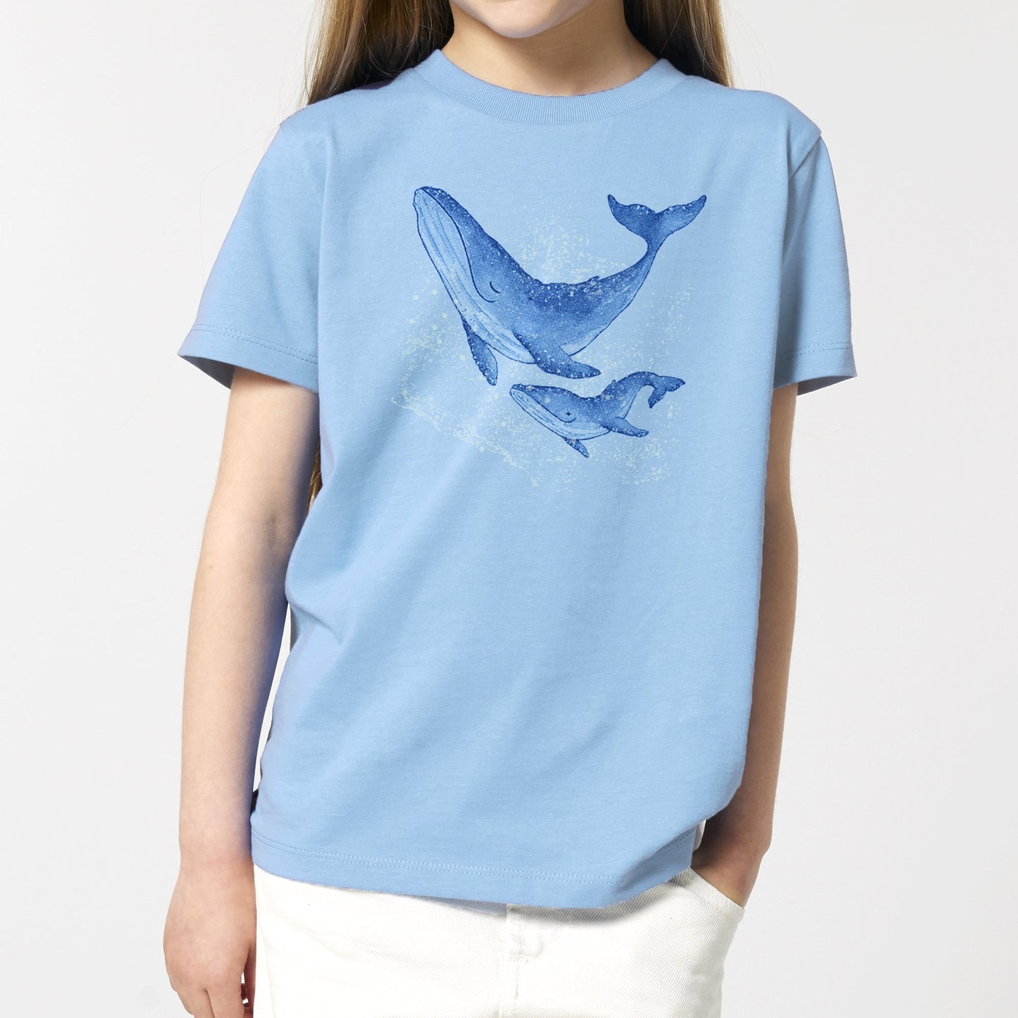 Wale 'GLOW IN THE DARK' | T-Shirt blau