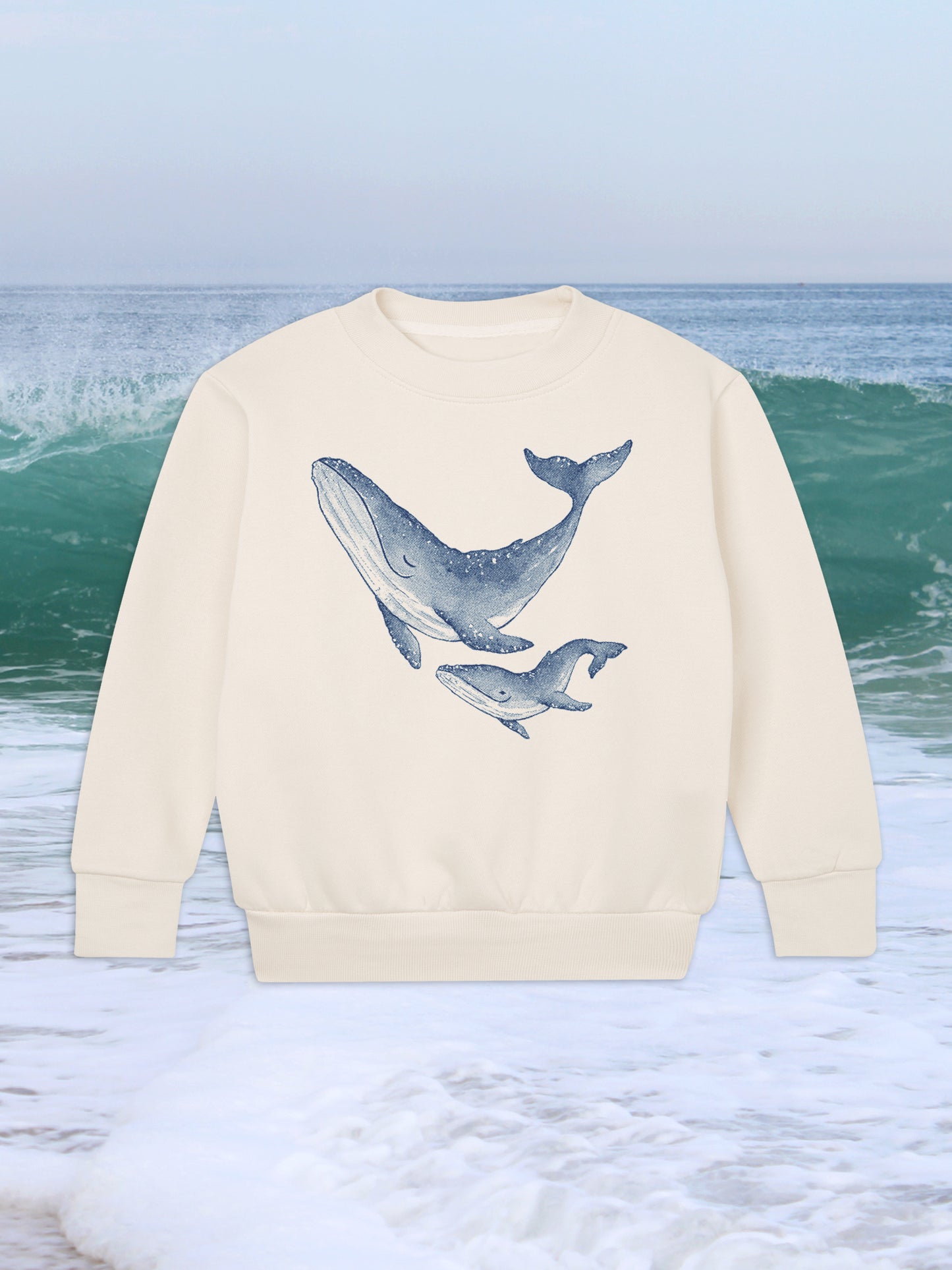 Wale 'Glow in the Dark Plankton' | Sweater 2-11 Jahre