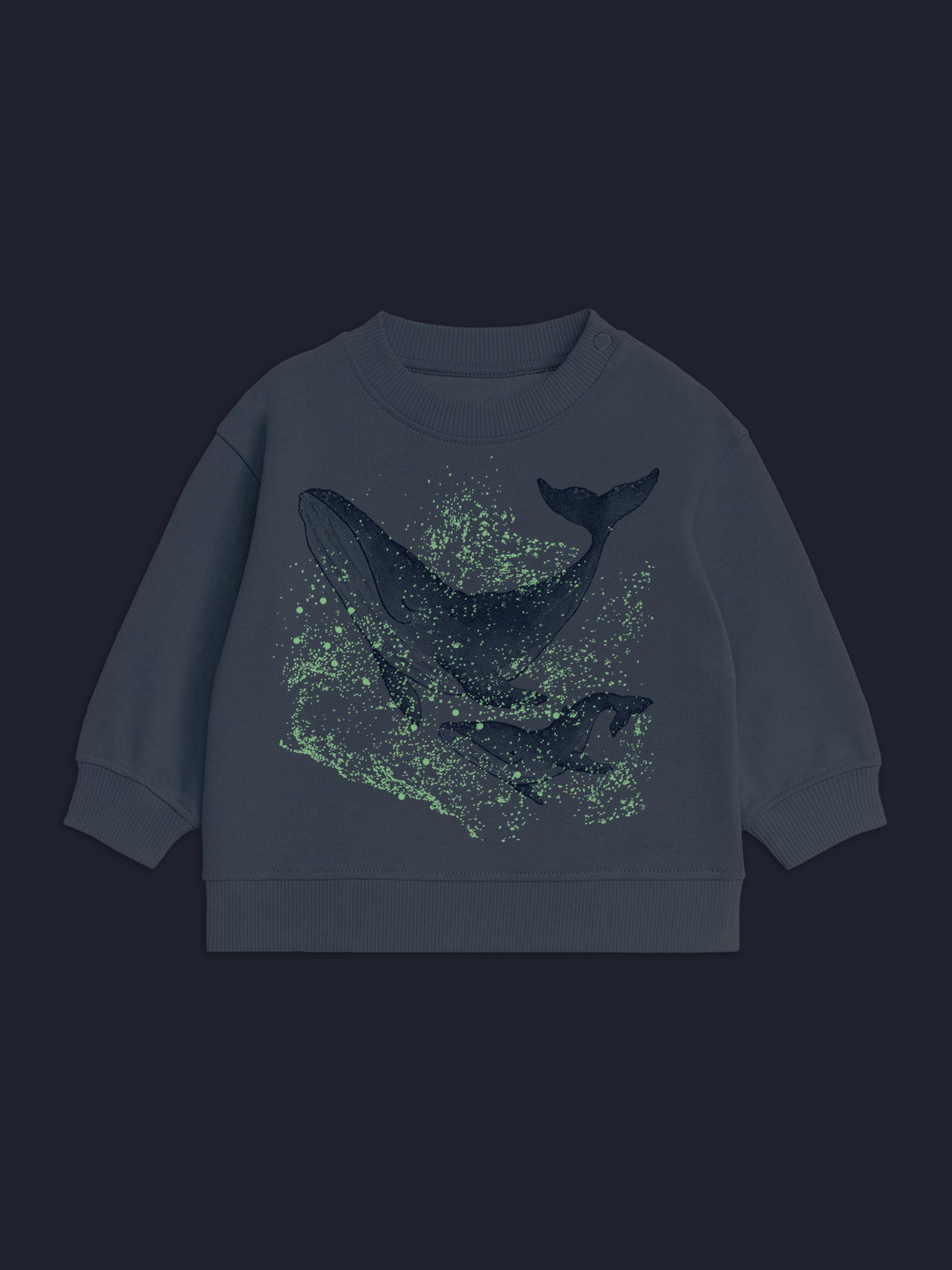 Wale 'Glow in the Dark' |  Baby Sommer Sweater